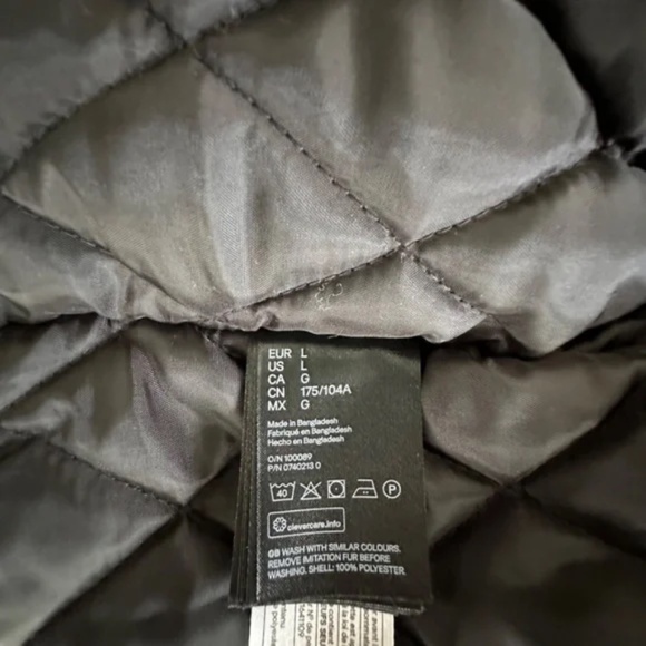 H&M Divided NWOT Heavy Utility Parka (L) - Picture 16 of 16